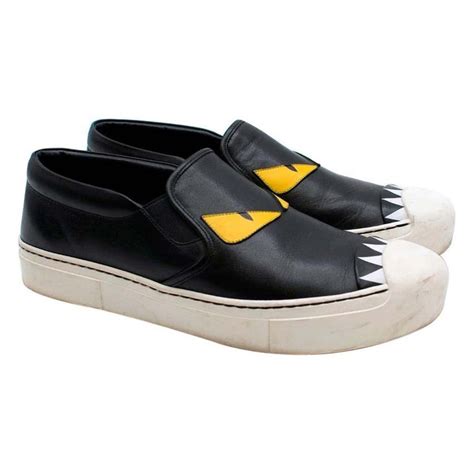 fendi monster eye loafers|fendi online shopping.